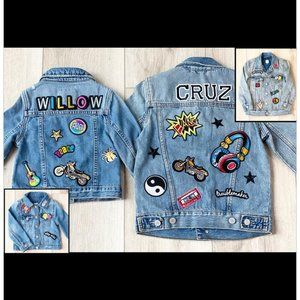 Custom Personalized Jean Jacket